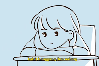 do 2d animated music video educational  animation cartoon e learning music video