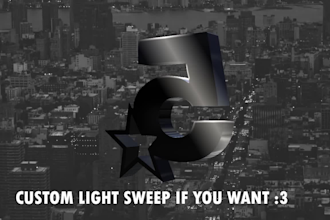 create esports 3d spinning your logo