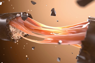 render 3d food model, 3d food animation, 3d chips animation, 3d chocolate bar