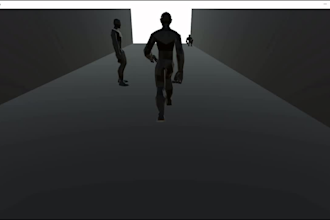 create a 3d or 2d game in unity for you