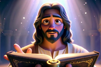 create ai bible story videos with 3d jesus animation and bible verses