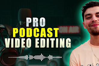 edit podcast videos and multi camera interviews