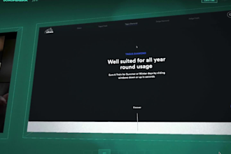 3d interactive animated webflow website 3d animated spline scrolling animation