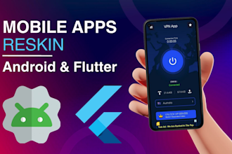 reskin android app, customize flutter app, modify codecanyon