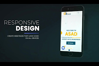 customize a modern and responsive wordpress website or blog