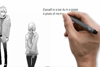 do a premium custom whiteboard animation explainer doodle video