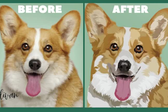 trace or recreate your images quickly into vector