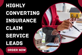 generate public adjuster insurance claim water damage property insurance leads