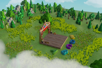 create high quality 3d environments