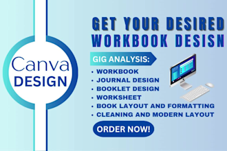 do canva ebook design workbook lead magnet journal layout design