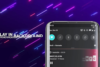 create radio app and admin panel for multiple radio stations