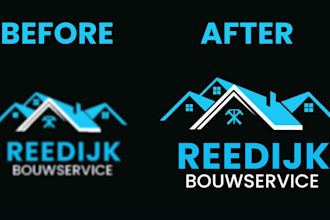 fix, redesign, revamp, edit or modify your current logo