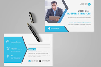 design real estate, direct mail,eddm or promotional postcards