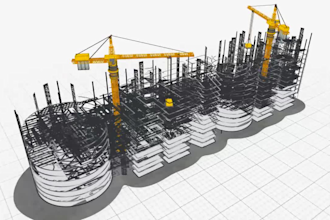 make construction company logo buildup animation in full hd 1080p in 24 hours