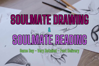 personalized soulmate drawing and tarot reading detailed soulmate reading