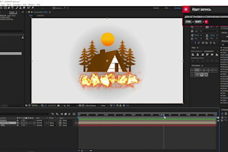 edit any after effects template or make a custom animation