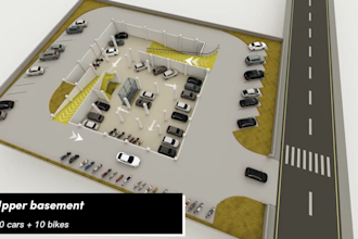 design 2d and 3d parking lot, rv park, site plan, campground