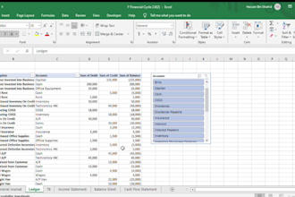 create financial statements and dashboards in excel