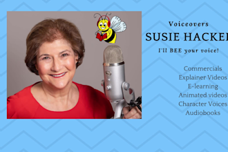 record an american female voiceover