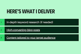 write engaging SEO articles and blog posts for affiliate marketing success