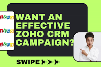 create a result driven zoho CRM setup for small businesses focused on growth