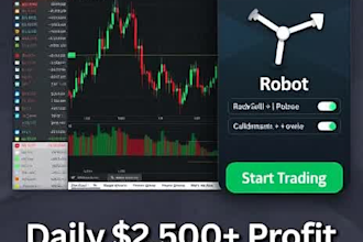 provide you ready to use mt4 trading robot forex robot fully automatic