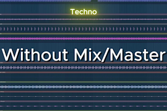 mix and master your hardstyle hard dance uptempo  or techno song