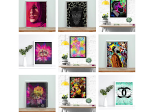 design canvas and poster wall art