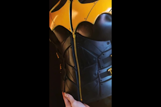 create 3d wearable cosplay prop 3d full knight armor cosplay helmet 3d printing