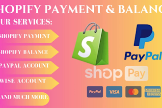 activate shopify payments setup wise paypal to your website