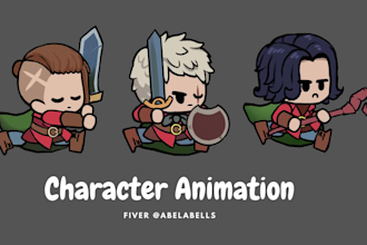 animate your 2d game character in spine pro