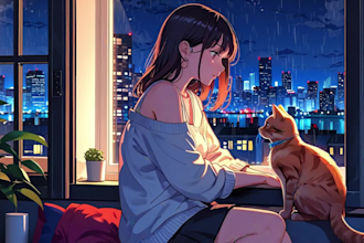 create unique lofi animation videos for your music videos