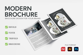 create digital brochures company profiles design magazine