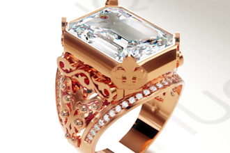 jewelry high quality video animation and product
