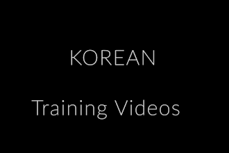 voice over in korean
