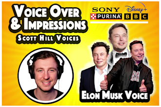 record a brilliant elon musk impression