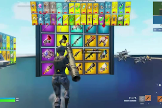 create fortnite map,  tycoon map, box fight maps, zonewar, pvp map, 2v2, 4v4