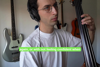 teach you how to play acoustic or electric bass