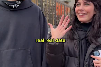 shoot ugc street interview video ads for your brand with a lot of actors