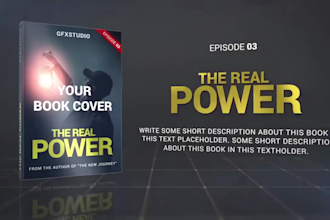 design a high quality kindle and paperback book cover