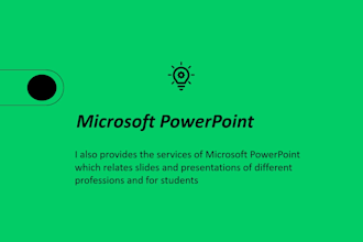 do microsoft office related works like excel PPT and access