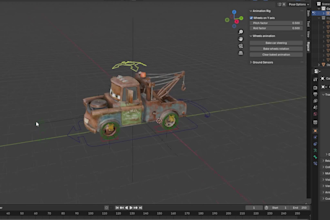 professional cartoon car rigging service