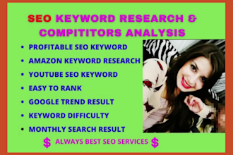 provide you best keyword research to  rank your page