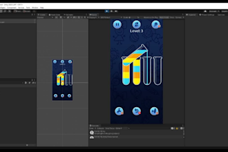 develop 2d unity mobile game for mobile