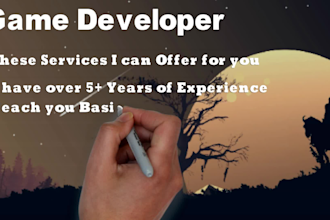 tutor you mobile game app development with unity