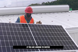 create stunning solar panel promo video engaging solar energy ad campaign