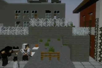create cinematic minecraft animation for your story