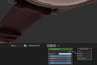 do 3d watch animation, 3d watch design, 3d commercial animation