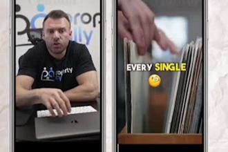 edit catchy short form videos with custom captions