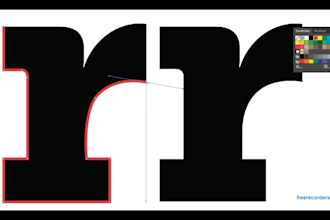 trace or vectorize images into vector